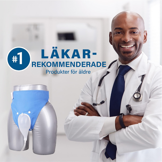 Läckagesäker återanvändningsbar medicinskt klassificerade urinpåse
